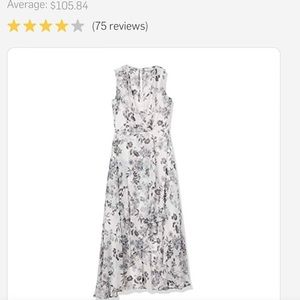 New Calvin Klein Chiffon Dress sz 6